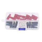 P Prettyia 20個セット　オートバイ　車　ボート　高品質　30A　電源　端子　コネクタ　交換品　