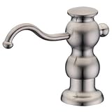 Whitehaus Collection WHSD031-AB Soap/Lotion Dispenser, Antique Brass [並行輸入品]