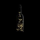 夜ライトレトロFireツリーシルバーFlower SkyワインボトルAmbiance LEDキャビネットXuan Guangライト寝室Romantic Atmosphereボタン暖かいライトFiref