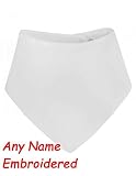 Spoilt Rotten Kids Personalised 100% Cotton Baby Bandana Bib - Please Write Name or Wording Required