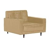 arne ソファー 1人掛け 1.5人掛け 肘かけ ソファ 北欧 Bacchus W 1.5P 合皮 合皮ベージュ