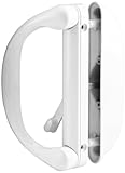 Prime-Line Products C 1275 Sliding Door Handle Set with Latch, White, 1-Pack by Prime-Line Products