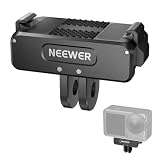 NEEWER 磁気マウント[新版] 磁気アダプター コンパチブル Osmo 360 / Action 5 Pro/4/3 1/4"三脚ネジ付き クイックリリースアダプターマウント アクションカメラマウント Vloggingアクセサリー AC011