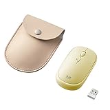 PLUS マウス ジブンイロ 薄型 持ちハコビ マウス イエロー TW-MO001 428-834