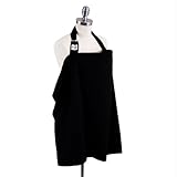 Bebe au Lait (ベベオレ) 授乳ケープ ナーシングカバー アイレットブラック Nursing Cover Eyelet Black