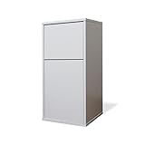 キューブボックスα ダストボックス ゴミ箱 ショートタイプ H70 ホワイト 白/縦型 キッチン リビング 木製 CBA-DBS