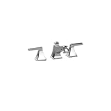 Toto tl221dd Connelly Widespreadバスルーム蛇口 – フリーメタルポップアップ排水Assem、 S TL221DD#BN 1