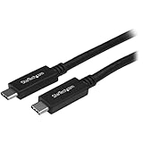 StarTech.com USB-Cケーブル 1m USB Type-C(オス) - USB Type-C(オス) USB 3.1(10Gbps)対応 USB-IF認証取得 USB31CC1M