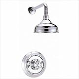 Belle Foret A663764BNV Pressure Balance Shower Faucet Less Handles and Spout, Satin Nickel [並行輸入品]