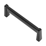 Wisdomストーン412196b-b Longブラックwithブラッククリスタルキャビネット引き出し、3 – 3 / 4 "