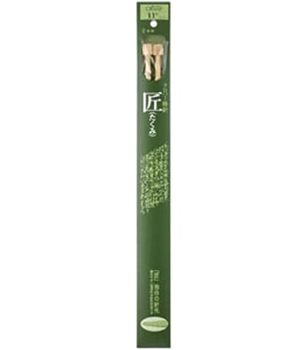 Amazon | Clover クロバー棒針「匠」4本針〈30cm〉/11号 | 編み針