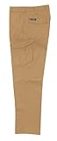KURODARUMA(クロダルマ) ノータックカーゴパンツ 綿 100% 国内生地 バックヨーク キャメル ウエスト 120cm