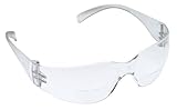 3M Virtua Reader Protective Eyewear, 11514-00000-20 Clear Anti-Fog Lens, Clear Temple, +2.0 Diopter 
