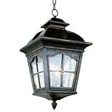 Trans Globe Lighting 5421 AR 21-1/4-Inch 3-Light Outdoor Medium Hanging Lantern, Antique Rust [並行輸入品
