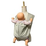 tacmamy(タックマミー) 抱っこひも 日本製 (コットン×リネン カフェベージュ, M)