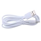 B Baosity ホワイト　USB 3Aオス→ 2.5 * 0.7mmオス 充電器 DC供給電源ケーブル　全4サイズ - 150cm