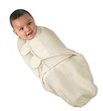 SwaddleMe Adjustable Infant Wrap Organic Cotton Knit Small 7 to 14 lbs, 1 Count by Kiddopotamus