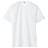 [アイトス] 吸汗速乾(クールコンフォート)半袖Tシャツ(ポケット付)(男女兼用) 001/ホワイト AZ-10576 L