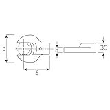 スタビレー トルクレンチ差替ヘッド(スパナ) 731/80-41