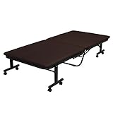 アイリスオーヤマ 折りたたみベッド ハイタイプ 組立品ブラウン OTB-RH