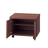 デスク下ワゴン　　ブラウン　Ａ・扉／４４．５