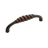 Hickory Hardware P2023-RI 96mm Manchester Cabinet Pull, Rustic Iron by Hickory Hardware