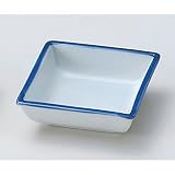山下工芸 (Yamasita craft) ﾌﾁ紺ﾐﾆ角鉢 269-30-196