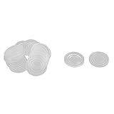 uxcell ガラス テーブル 滑り止めパッド 防キズ 防音 滑り止め マット パッド クッション テーブル ソフトプラスチック グラス ダッシュ クリア 24mm直径 15個入り