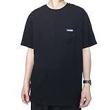 [パタゴニア] P-6ラベル ポケット レスポンシビリティー Tシャツ EUライン [37406] L BLACK [並行輸入品]