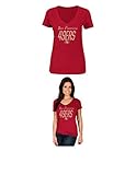 NFL San Francisco 49ers Women 's Winning Ranks半袖VネックTシャツ, Large , Cardinalヘザー