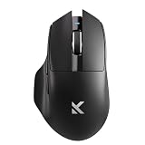 MCHOSE G7 ゲーミングマウス ワイヤレス 無線 超軽量 59グラム PAW3311 12000DPI Bluetooth / 2.4Ghz / USB-C接続 バッテリー800mAh ブラック【国内正規品】