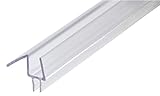SHOWERDOORDIRECT.COM 38COBS36 Frameless Shower Door Bottom Sweep with Drip Rail for 36-Inch Long 3/8