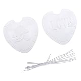 Flameer 園芸用　果物 成長 成形ツール　フルーツ　成形 モールド　全14種選択　透明 - ＃12ハート