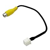 ノーブランド品ケンウッドKENWOODCA-C100互換ケーブルリヤカメラバックカメラアダプター変換汎用RCA変換互換品