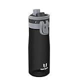 Super Sparrow 水筒 750ml - 広口 TouchGulp ウォーターボトル - 防漏設計 BPAフリー Tritan素材 ドリンクボトル - 軽量 サステナブル 仕事・ジム・旅行・スポーツ・アウトドア用