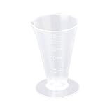 Yammy ビーカー　計量カップ　測定カップ　25ml　プラスチック 　研究所　キッチン用