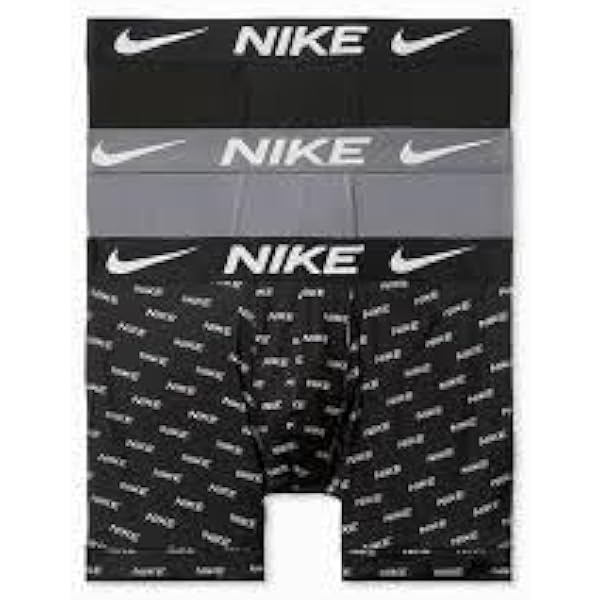 Amazon | Nike Essential Micro Boxer Brief, Dri-FIT 3Pk, Black