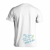 [アートワークスコウベ] バドミントン Tシャツ 半袖 練習着 ドライ バドミントンをしている時間が好き ユニセックス S ホワイト