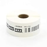 [純正]マックス 感熱上質紙ラベル 5個入 LP-S4028VP 幅40×ピッチ28mm 2877258 正規品
