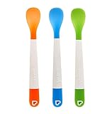 ベビー用品 スタンド型 スプーン 3色セット スプーンの底面がテーブルにつかないので衛生的 赤ちゃん用品 子ども用品 mun-infantspoon