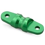 デイトナ(Daytona) アルミビレット バイク用 クランプバー アクセサリークロスバー用アダプターバー 50mm 1個入り グリーン 99472