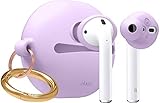 elago AirPods エアーポッズ 対応 イヤーピース カナル型 ケース付 ナイトグローブルー