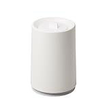 ideaco(イデアコ) ゴミ箱 フタ付き 丸形 6L 直径20✕高さ31.2cm TUBELOR with Lid white (チューブラーウィズリッド ホワイト)