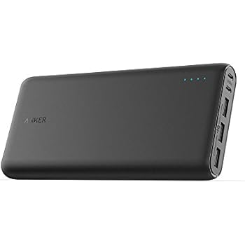 Anker PowerCore 26800 (26800mAh 超大容量 モバイルバッテリー) 【PSE認証済 / PowerIQ搭載 / デュアル入力ポート / 3台同時充電】iPhone / iPad / Android 他各種対応 (ブラック)