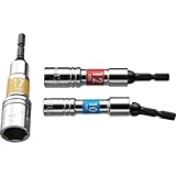 スーパーツール 電動ドリル用ソケットビット DSU-13H 首振り角度:17.5度