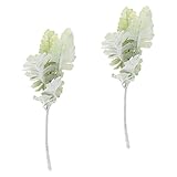 SM SunniMix 人工　装飾的　植物　フラワー用品　花瓶　装飾　室内　屋外　装飾　2セット選べる - 2本