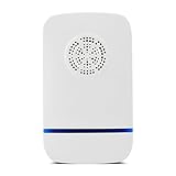 Acogedor　害虫駆除器　超音波蚊取り器　実用的な害虫駆除装置　80-120平方メートル有効範囲　無毒安全　マウス　蚊　アリ　ラット（ホワイト）(美规)