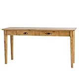 ライフスタイリングショップ パソコンデスク 木製 ヴィンテージ PC 机 幅150cm AN-203