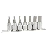 PWT 3/8インチ 9.5mm ヘックス ビットソケットセット H3,H4,H5,H6,H8,H10,H12 IBS38HSET