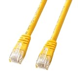 サンワサプライ エンハンスドカテゴリ5単線LANケーブル 20m イエロー KB-T5T-20YN